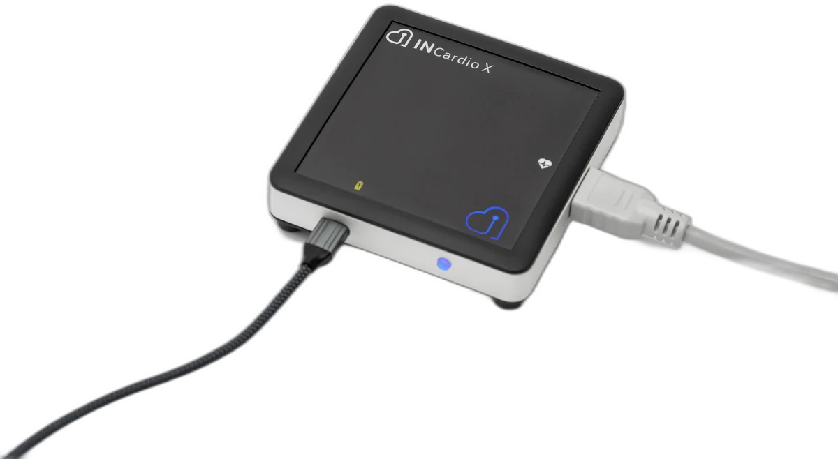 Eletrocardiógrafo veterinário INcardio X: aparelho, kit e conectividade